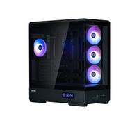 Caja de PC - ZALMAN - P50 DS - Torre media - ATX - Negro - Cristal templado - USB-C y A-RGB