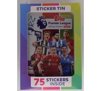 Caja De Pegatinas Oficial De Topps Premier League 2026: 75 Pegatinas