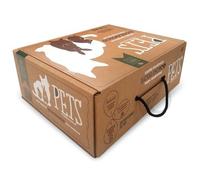 Caja de pellet para gatos 100% ecológica mediana