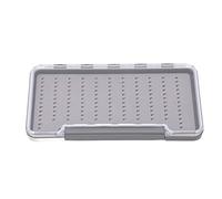 Caja de Pesca con Mosca, Espuma ABS, Gran Capacidad, Impermeable, Caja de Aparejos de Pesca, Caja de Señuelos Portátil, Caja de Mosca para Pesca con Mosca, Inserto de Espuma de(Agujero triangular)