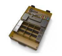 Caja De Pesca Korum Mega Blox Totalmente Cargada / Gruesa