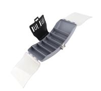 Caja de Pesca Portátil con Cintura Plegable, Práctica Caja Organizadora de Señuelos para Aparejos de Pesca, para en Arroyos, en Ríos y Lagos y en Mar, Hecha de Plástico de Alto Impacto, 1 de