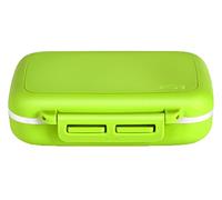 Caja de píldoras de medicina portátil mini medicina para el viaje - verde