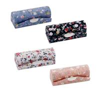 Caja De Pintalabios CHROMACRAFT Con Estampado Floral De 4 Uds, Caja De Pintalabios Con Espejo, Retro, Portátil, De Regalo, Multicolor, Unisex, Uso Diario, Viaje, Regalo