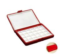 Caja De Pintura De Acuarela Bandeja Mezcladora De 12 Pozos Y 24 Pozos Caja Acrílica De Viaje Para Acuarela Óleo Acrílico Gouaches Almacenamiento De Pintura Artística