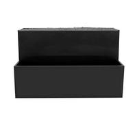 Caja de pinzas de peluquería Soporte de tijeras Caja de almacenamiento de pinzas de pelo ergonómicas(black)