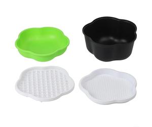 Caja de plantación de verduras con material de polipropileno, diseñada para uso en jardinería doméstica, fácil de abrir y limpiar para uso repetido