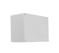 Caja de plástico, 150 x 200 x 100 ABS IP65, resistente a la intemperie para exteriores/externos, caja de conexiones de alimentación completa con conector