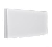 Caja de plástico 86 para enchufe de pared para protección en lugares húmedos residenciales comerciales, incluyendo baño y aseo (negro)