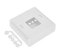 Caja de plástico para proyectos tipo 86 para caja LCD1602, carcasa de probador de instrumentos electrónicos DIY con botones, caja de conexiones blanca para tubo Nixie
