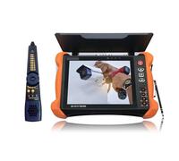 Caja de polvo, Comprobador de CCTV HD con pantalla Retina 2K de 8 pulgadas y funciones completas con cámara IP 3G-SDI HD-SDI 8MP CVI TVI AHD 8MP EX-SDI Para amolar y pulir(X9-MOVTADHS)