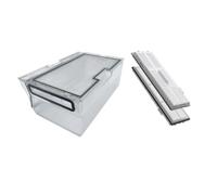 Caja De Polvo Con Accesorios De Filtro, Compatible Con Roborock, S7, S70, S75, T7s Plus, Contenedor De Polvo For Aspiradora, Repuestos Opcionales.(Dustbin and 2Filters)