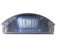 Caja de polvo con filtro HEPA compatible con iRobot Roomba serie 693, 675, 650, 690, 676, 692, 550, 500, 600, robot aspirador de barrido