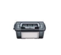 Caja de polvo con marco de filtro HEPA, sellos de goma, red prefiltrante, Compatible con Vileda, VR 302, accesorios for aspiradora con tanque de agua dulce(1pcs)