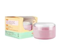 Caja de polvo de baño Dee para recipiente seguro para niños pequeños con tapa hermética | Contenedor compacto impermeable para sales aromáticas | Accesorio para bebés - Cuidado diario de baño