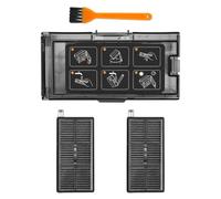 Caja de polvo de repuesto compatible con Dreame Aqua10 Ultra Roller, Aqua10 Ultra Track, Matrix10 Ultra, accesorios de robot aspiradora, piezas de repuesto para contenedor de polvo, 1 caja de recogida