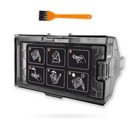Caja de polvo de repuesto compatible con Dreame Aqua10 Ultra Roller, Aqua10 Ultra Track, Matrix10 Ultra, accesorios de robot aspiradora, piezas de repuesto para contenedor de polvo, caja de recogida