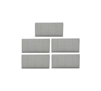 Caja De Polvo, Marco De Filtro HEPA, Sellos De Goma, Red De Prefiltro, Compatible Con Vileda, VR 302, Accesorios De Repuesto For Aspiradora Robótica, Contenedor De Polvo, Colector De Polvo(5pcs)