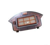Caja de polvo, pieza de repuesto con canal antiobstrucción y pestillo de liberación rápida para vaciar y lavar, compatible con robot aspiradoras E20 E30 E31 D6 D3 para limpieza del hogar
