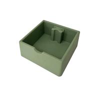 Caja De Posos De Café De Silicona, Máquina De Café Expreso, Cubo For Golpear En El Hogar, Mostrador De Barra, Almacenamiento De Pasteles En Polvo, Multiusos(Green)