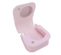 Caja de Protección de la Cámara, Estuche para la Cámara de Cuero será Amigable para Instantáneas (Rosa Claro)