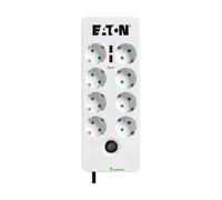 Caja De Protección Eaton 8 Din Protector Contra Sobretensiones Con Usb (Enchufe Europeo) - Pb8Tud