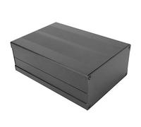 Caja de proyecto, caja de refrigeración de caja de aluminio de proyecto de placa de circuito electrónica de bricolaje, 55 x 106 x 150 mm