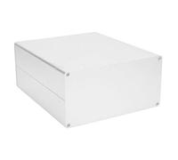 Caja de proyecto de aluminio Caja de empalmes de plata mate Caja de placa de PCB DIY Tipo dividido Caja de caja electrónica 80x160x180 mm