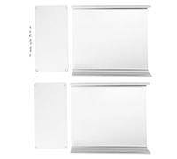 Caja de proyecto de aluminio, carcasa electrónica de tipo dividido en plata mate, carcasa de aluminio blindada para bricolaje para la unión de PCB y disipación de calor, 80 x 160 x