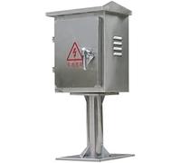 Caja De Proyecto De Cajas Eléctricas Al Aire Libre De Acero, Caja De Conexiones De Conexión De Cable De Alta Resistencia A Prueba De Lluvia Ip67(L40*W20*H30CM Height 50cm)
