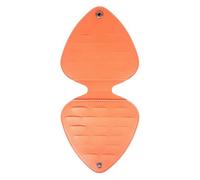 Caja de púas para bajo, Estuche para púas de guitarra - Bolsa de almacenamiento para púas de paquete variado | Bolsa portátil para púas de guitarra, caja de almacenamiento de púas de cuero PU para gui