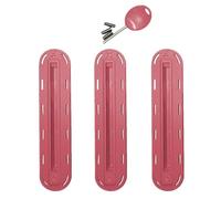 Caja de quillas for Longboard, Equipo Ligero de Buceo y esnórquel, Repuesto de PVC for Tabla de Paddle Surf, Juego de Tapones S for Tabla de Surf Profesional, Equipo de Surf for Mujer.(Red)