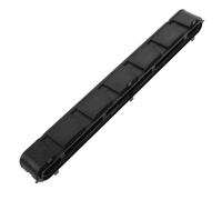 Caja de Quillas para Tabla de Surf 26, 6x3, 2cm PVC Negro | Ranura para Quillas, Soporte de Alta Resistencia, Uso en Kayak y Paddle Surf