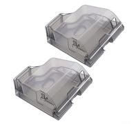 Caja de recogida de polvo transparente para G30 y para Saros 10/S9 MaxV Ultra Robot Aspirador que ofrece monitoreo de polvo en tiempo real (2 unidades)