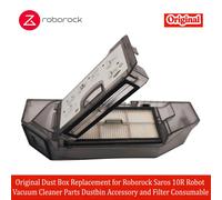 Caja de Recolección de Polvo y Filtro Originales para Roborock Saros 10R G20S Ultra S9 MaxV Slim Dustbin and 3Filters