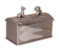 Caja de recuerdo de dientes: lata de memoria para bebé, recipiente de de diente con diseño de animales, mantiene recuerdos para la ducha de cumpleaños para niños, niñas, niños, 2.44x1.38x1.85 pu