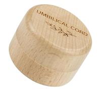 Caja de Recuerdos de Madera para Recién Nacidos y Cordón Umbilical | 1 Caja, Diseño Rústico y Elegante, Tapa Segura de Apertura Fácil para Conservar Pequeños Recuerdos