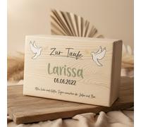 Zeller 13151 Caja Multiusos con Tapa, Madera, Marrón, 40x30x14 cm