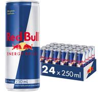 Caja de RedBull Bebida Energética. Elige tu tamaño. 12 / 24 unidades. Con azúcar / Sin azúcar. Revitaliza Cuerpo y Mente. Te da alas cuando las necesitas. Red Bull Energy Drink contiene una