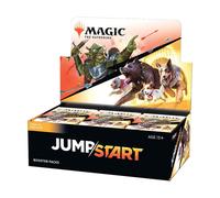 Caja de refuerzo Jumpstart 2020 | Magic: The Gathering | 24 sobres de refuerzo | 20 cartas por sobre, incluidas cartas de tierra b sica
