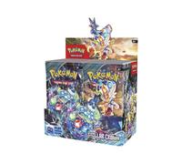 Caja De Refuerzo Stellar Crown Pokémon TCG Escarlata Y Púrpura 36 Paquetes