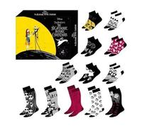 Caja De Regalo 12 Calcetines Pesadilla Antes de Navidad Disney Edición Limitada Talla 35/41