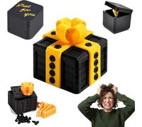 Caja de regalo con forma de dedo de honor, 3D impresión caja de regalo con tornillos que contienen caja de dedo de honor, caja de sorpresa para bromistas adultos Navidad Box