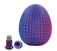 Caja de Regalo con Forma de Laberinto,Caja de Rompecabezas Tipo Laberinto para Dinero,cajade Rompecabezas Impresa en 3D,cajade laberintosecreta Ovalada,cajade Regalo con Forma de Laberinto (Morado)