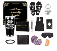 Caja de regalo de 13 piezas para hombres, canasta de regalo de cumpleaños para hombre, regalo de agradecimiento o te amo para hombres adultos, cesta de regalo para hombres, caja de cumpleaños para él