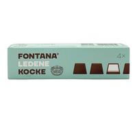 Caja de regalo de Chocolates de Cumpleaños Fontana con Relleno de Menta Fresca | Delicia de Chocolate Oscuro en Diversos Tamaños de Paquete (194g, 49g, 146g, 730g) (49 G, 11 PCS)