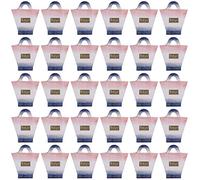 Caja de regalo de dulces MEEVINWH para fiestas, elegante diseño en forma de T, cartón grueso, relleno para golosinas de ocasión, para marca (Nube de humo azul)