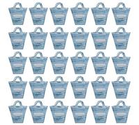 Caja de regalo de dulces MEEVINWH para fiestas, elegante diseño en forma de T, cartón grueso, relleno para golosinas de ocasión, para marca (mar de coral)