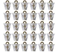 Caja de regalo de dulces MEEVINWH para fiestas, elegante diseño en forma de T, cartón grueso, relleno para golosinas de ocasión, para marca (Mármol bicolor)