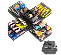Caja de regalo de explosión para el día de San Valentín, caja de explosión de aperitivos de 5 capas, juego B, álbum de recortes de explosión hecho a mano